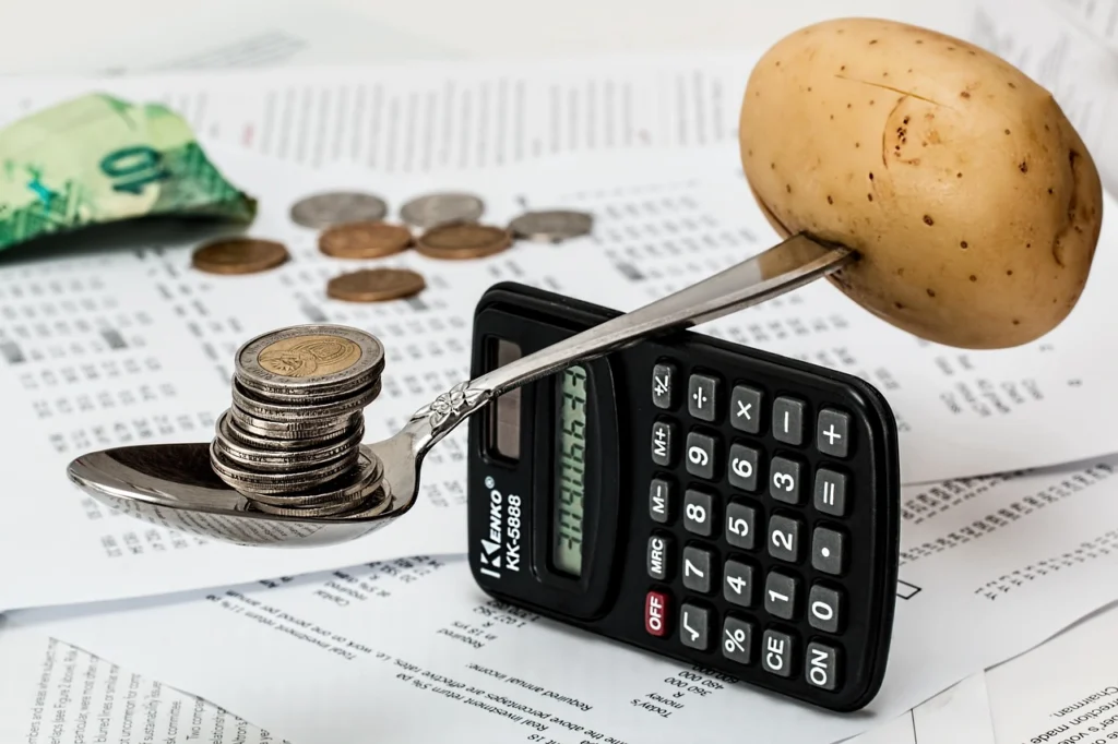 Calculator and budget documents for calculating alimony in Arizona