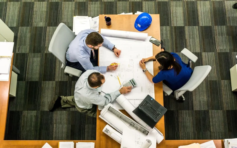 Arizona family discussing estate planning together